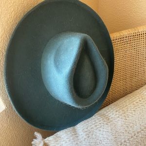 NWT - TEAL WOOL RANCH HAT
